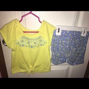 Toddler girl summer outfit